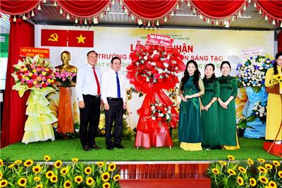 Image: Trường Mầm non Sài Gòn Sáng Tạo Quận 10 đạt kiểm định chất lượng giáo dục cấp độ 2 và Chuẩn quốc gia mức độ 1