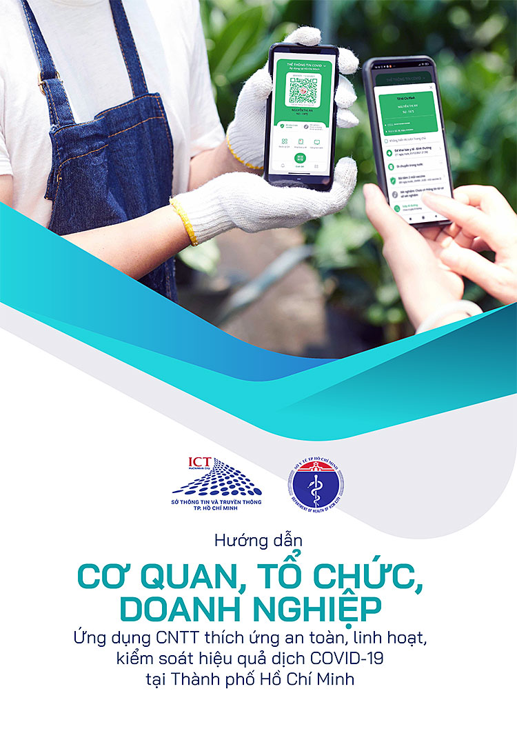 Image: Hướng dẫn cơ quan, tổ chức, doanh nghiệp ứng dụng công nghệ thông tin thích ứng an toàn, linh hoạt, kiểm soát hiệu quả dịch COVID-19 tại Thành phố Hồ Chí Minh